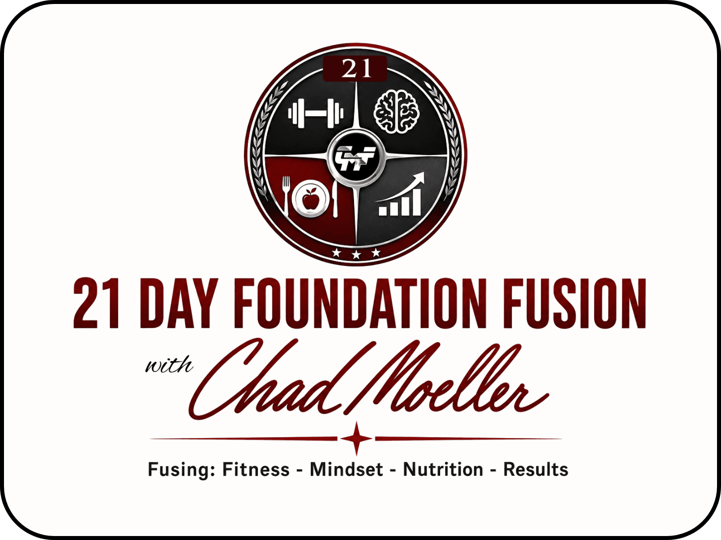21 Day Foundation Fusion program badge