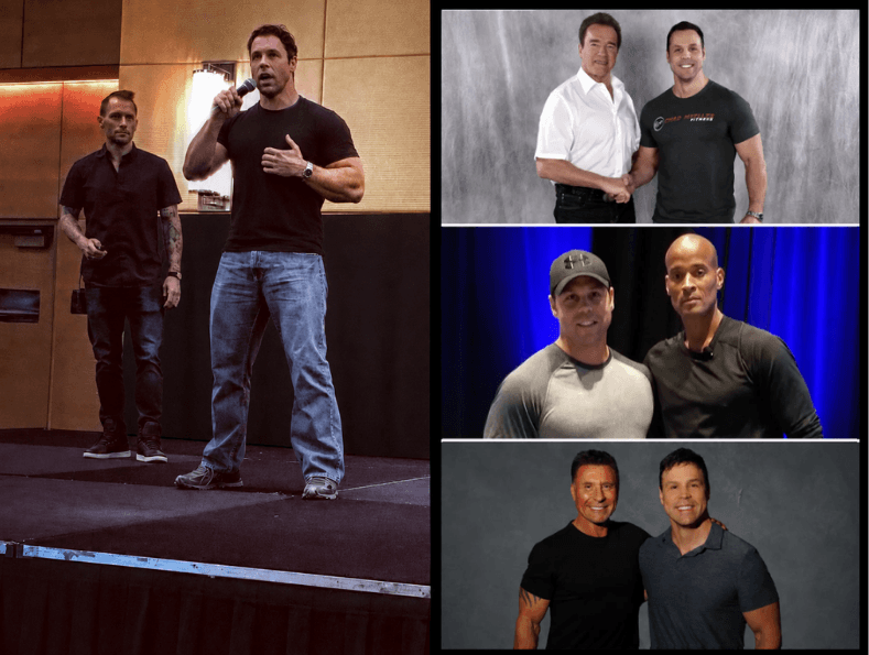 Chad Moeller training alongside and learning from Ryan Englebert, Arnold Schwarzenegger, David Goggins, and Ed Mylett.
